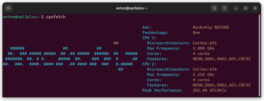 Orange Pi 5 Plus 32GB