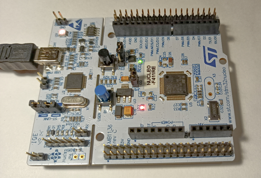 STM32 Nucleo F411RE